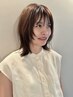 カット+ブリーチなしダブルカラー+クイックトリートメント[丸の内伏見名古屋]