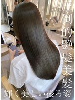 アンダーバーホワイト 天神店(_WHITE) Khaki Grayge × 髪質改善トリートメント