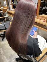 へアサロンアンドカフェガーデン(hair salon&cafe GARDEN)&nbsp;ブリーチありカラー/ラベンダーベージュ
