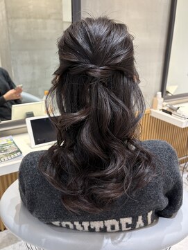 ロンドブルーム 天神大名店(Lond Bloom) ブリーチなしカラー/ヘアアレンジ/ヘアセット/福岡/10代20代30代