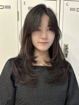 シュガソル 元町三宮(syugasol)&nbsp;着物ヘア/大人ガーリー/ダークアッシュ/似合わせカット/元町三宮