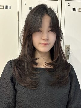 シュガソル 元町三宮(syugasol) 着物ヘア/大人ガーリー/ダークアッシュ/似合わせカット/元町三宮