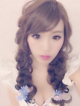 ヘアメイクサロンシャルメ(Hair Make Salon CHARMER) LIVE♪イベント♪編み込みおさげスタイルヘアセット