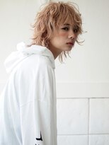 ネフ(NeF)&nbsp;ピンクベージュの浮遊感ウルフレイヤー