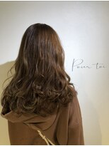 プールトワ(pour toi)&nbsp;オレンジ味を抑えたベージュブラウン