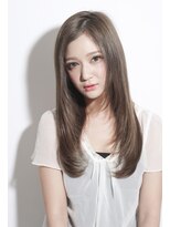 ヘアリゾート エーアイ 亀戸店(hair resort Ai)&nbsp;夏に涼しげなブルーアッシュのセミストレート【Ai亀戸】