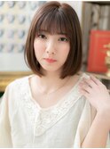 モテフォルムの大人かわいいボブスタイルb戸頭20代30代40代
