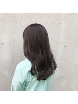 シェノン 梅田(CHAINON)&nbsp;小顔カット×オリーブカラー×セミウェットウェーブ