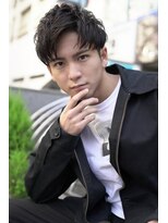 ジョエミバイアンアミ(joemi by Un ami) 《joemi 新宿》束感ツーブロックでビジネスヘアでもモテ男 近江