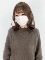 ヘアーアンドスパ フェリーチェ ミチ 野田屋町店(HAIR&SPA felice MICHI) 【feliceMICHI佐藤夏美】ミルクティーゆるレイヤー