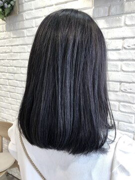 エマ 上板橋店(emma) 地毛風ネイビーカラー