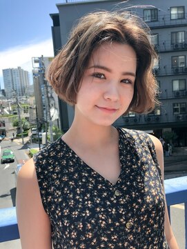 サロンドミルク 新百合ヶ丘店(salon de MiLK) 大人可愛いボブ［イルミナカラー／新百合ヶ丘]