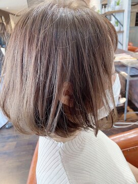 ヘアスタジオ ガロウ(hair stuido garou) ゆるふわ♪ミルクティーボブ