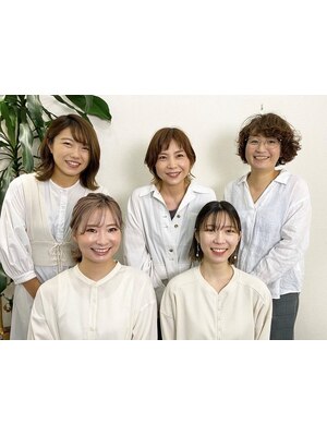 ほとんどが女性スタッフ★女性だからこそ、あなたの気持ちに寄り添った施術が出来る『Foglia』♪