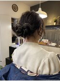 【#ルーズアレンジ】×アップスタイル