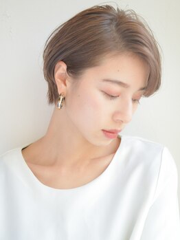 モンド ヘアクリエーション 下荒田店(monde hair creation)の写真/【白髪ぼかしメニュー有☆】髪と地肌に優しいカラー剤で、ダメージレスな髪へ。理想の仕上がりを叶えます◇