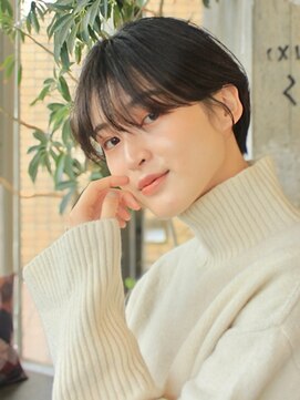 ロビー 表参道(ROBBY) 耳掛けマッシュショート／シースルーバング／表参道／20代30代