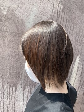 ビグディーサロン(BIGOUDI salon mukonosou) 酸性ストレートボブ