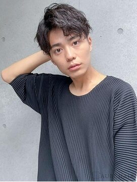 オーブ ヘアー シャノン 都城店(AUBE HAIR shanon) 20代・30代_無造作パーマ/アップバング
