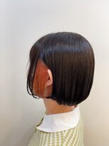 セブンルックス モカ 宇都宮鶴田店(7LOOKS mocha) オレンジとミニボブ