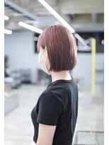 ノード(NODO)&nbsp;ピンクラベンダーのミニボブ♪