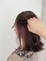 シエル 立川店(CIEL)&nbsp;イヤリングカラー×パープルピンク【CIEL×maki】