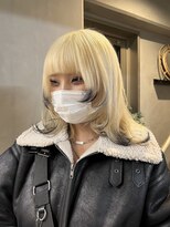 ジーナ(XENA)&nbsp;ホワイトブロンド×ブラック