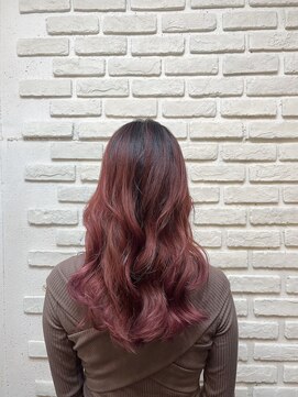 ビランチェ 池袋(bilancia) 《bilancia池袋》グラデーションチェリーピンク