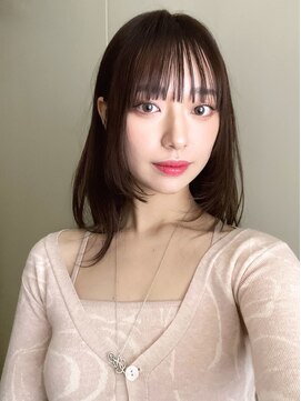 ジーナリア(Xena ria) 《袴田》バランス◎ぱっつん前髪 × レイヤーカット