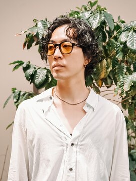 ヴヴ(Bub) men's perm/束感波巻きパーマ