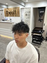 スウェル 船橋店(Swell)&nbsp;ハイライト/マッシュパーマ/ウルフ/波巻き/メンズ1