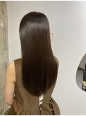 ☆似合わせラテベージュ髪質改善ストレート