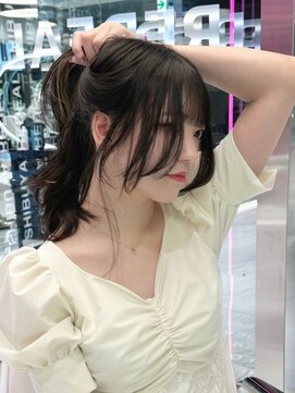レディアル 渋谷(REDEAL) ワンホンヘア/韓国ヘア/ウルフ/前髪[レイヤーカット/渋谷]