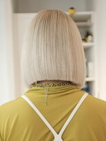 ランズサンズ 表参道(runsuns)&nbsp;ダブルカラーハイトーンカラーケアブリーチホワイトベージュ