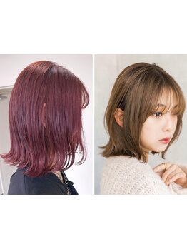 【艶×透明感×ダメージレス】業界話題のイルミナカラー&N.カラー♪髪質改善カラーでなりたいが叶う…