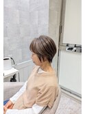 白髪ぼかし/脱白髪染め/脱白髪染めハイライト/透明感