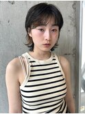 【stylistさわだ】ボブウルフ