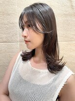 くびれヘア/ミディアム/レイヤー/20代30代40代/有楽町/銀座