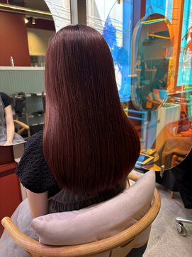 ローレンジウ(LOREN JU) 名駅/名古屋駅/学割U24/レイヤーカット/オージュア/ダブルカラー