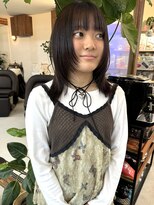 ウィム(wim)&nbsp;『 face layer 』 ウルフレイヤー/ハッシュカット