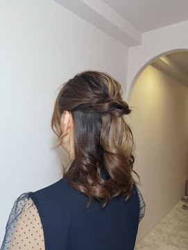 ルート(Ru-t) ねじねじハーフアップ