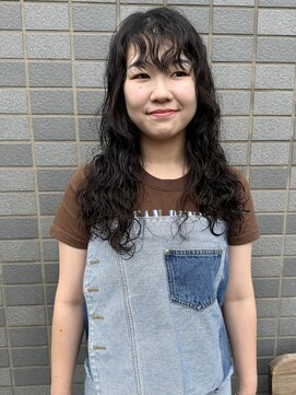 ウィム(wim) 『long spiral perm』クセ毛風パーマ/ニュアンスパーマ