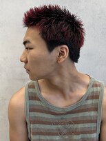 ルースト 西院店(ROOST)&nbsp;赤髪×スパイキーショート