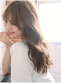 表参道/栗原/コテ巻き風デジタルパーマロングヘアカタログ/1