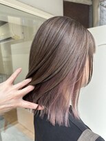 ウニ(uni)&nbsp;◯グレージュ×ピンクベージュ