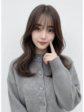 オットット(OttottO) 韓国ヘア☆レイヤーカットグレージュくびれヘア