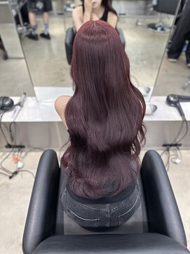 ペレ 渋谷(PELE) ミディアムヘア/暗めカラー/グランマッシュ/渋谷