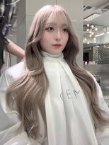 ジーナリア(Xena ria)&nbsp;【RYOUICHI】ホワイトミルクティー/韓国ヘア