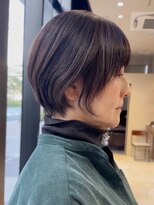 ジアン バイ ミルボン 西宮ガーデンズプラス(GIEN by milbon)&nbsp;大人ショート/ショートボブ/白髪ぼかし/白髪ぼかしハイライト