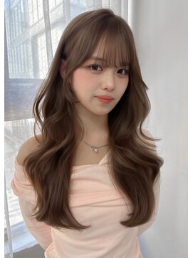 ボタン テンジン(VOTAN tenjin) 【votan_はまひ】くすみベージュ/レイヤーカット/前髪カット